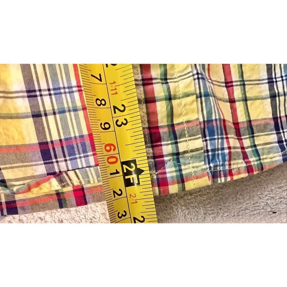 Ralph Lauren Boys Long Sleeve Plaid Button Down Shirt S/8